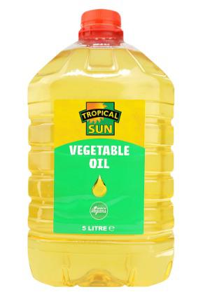Tropical Sun Vegetable Oil 5L-SurulereFoods